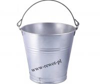 WIADRO Z BLACHY OCYNKOWANEJ 12 L